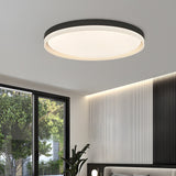 Simple Minimalist Ultra-Thin Flush Ceiling Lamp