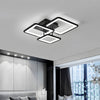 Modern LED Ceiling Light, Black Acrylic Ceiling Lamp