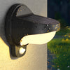IP65 Waterproof Black Outdoor Solar Wall Lights With Motion