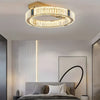 Modern Crystal Ring Chandelier