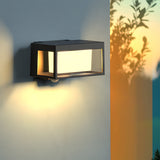 Waterproof Solar Wall Sconce With Motion Sensor