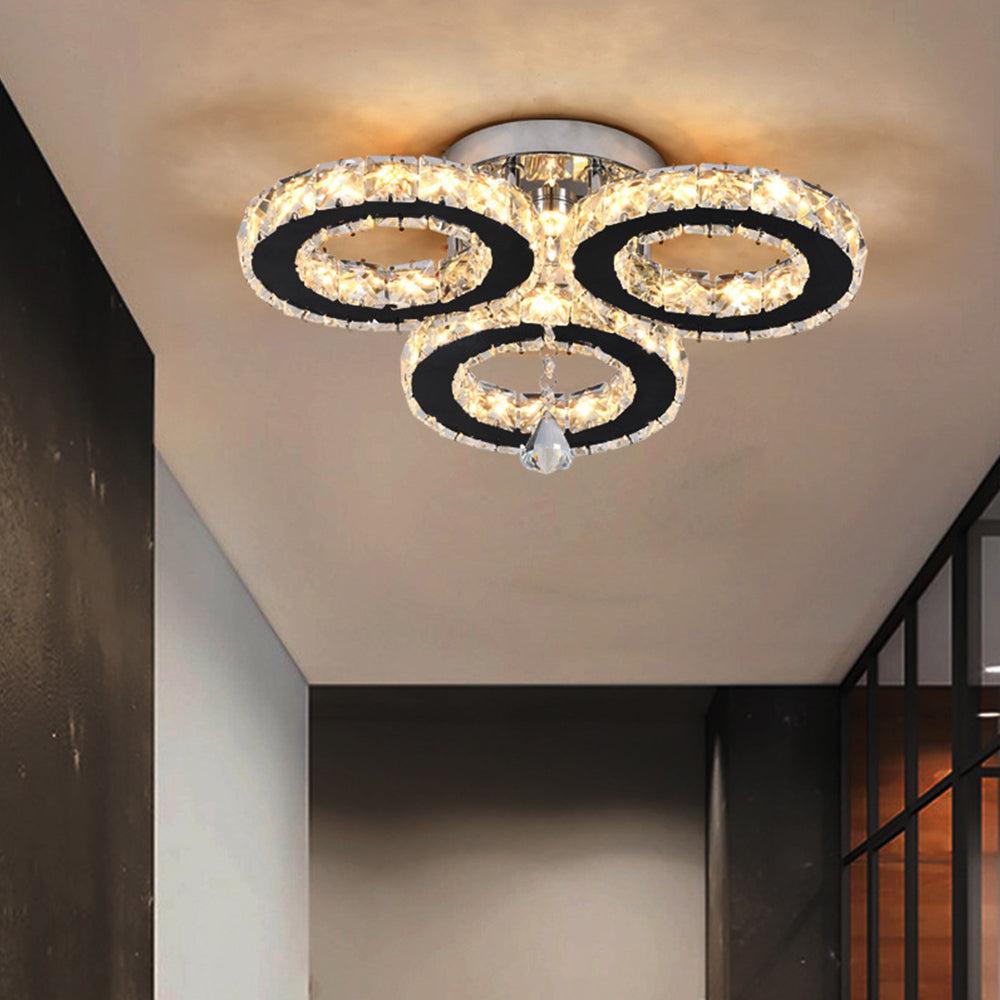 Modern Crystal Chandelier Ceiling Light