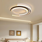Minimalist Black Round Flush Ceiling Lights