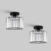 Set Of 2 Crystal Ceiling Light