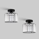 Set Of 2 Crystal Ceiling Light