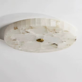 Alabaster Flush Ceiling Light