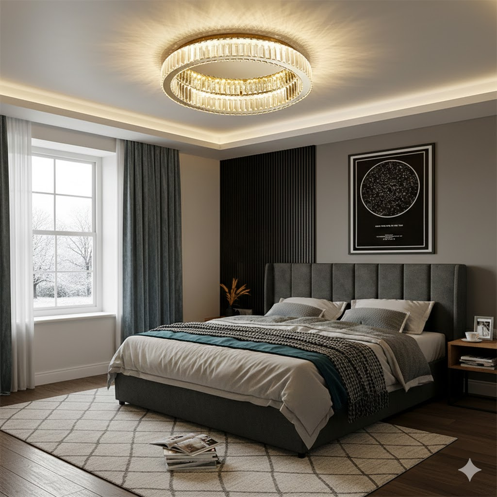 Modern Energy Saving Round Flush Ceiling Lights