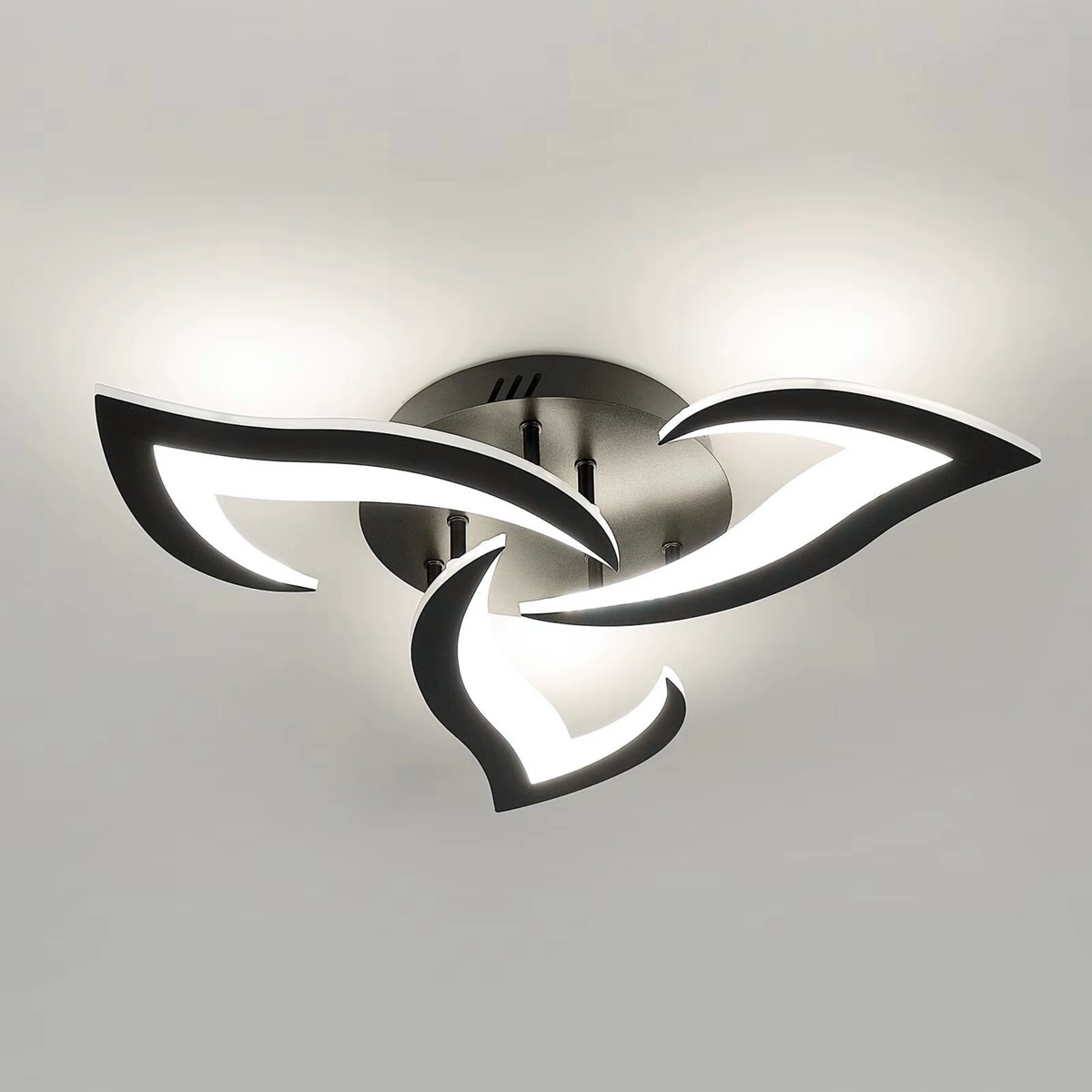 Litora Abstract Flower LED Ceiling Light