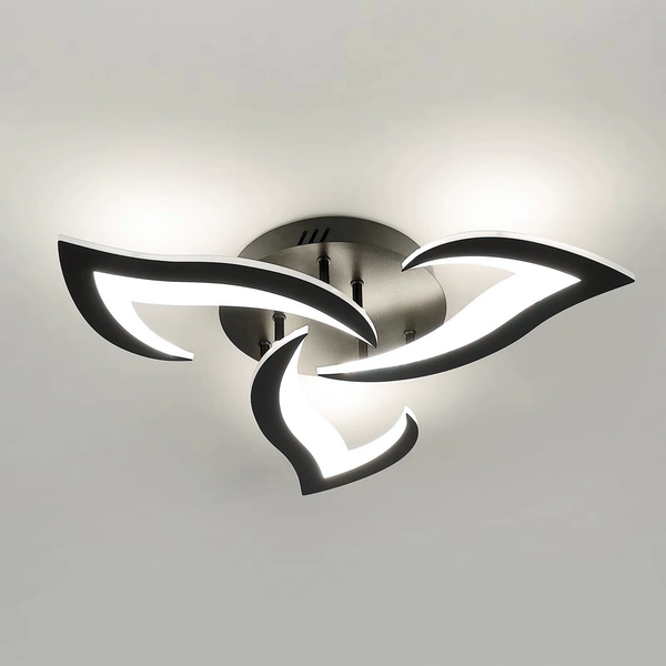 Litora Abstract Flower LED Ceiling Light