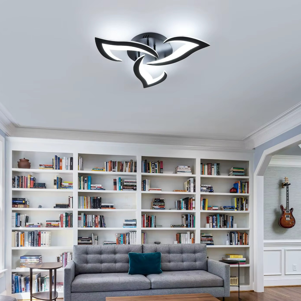 Litora Abstract Flower LED Ceiling Light
