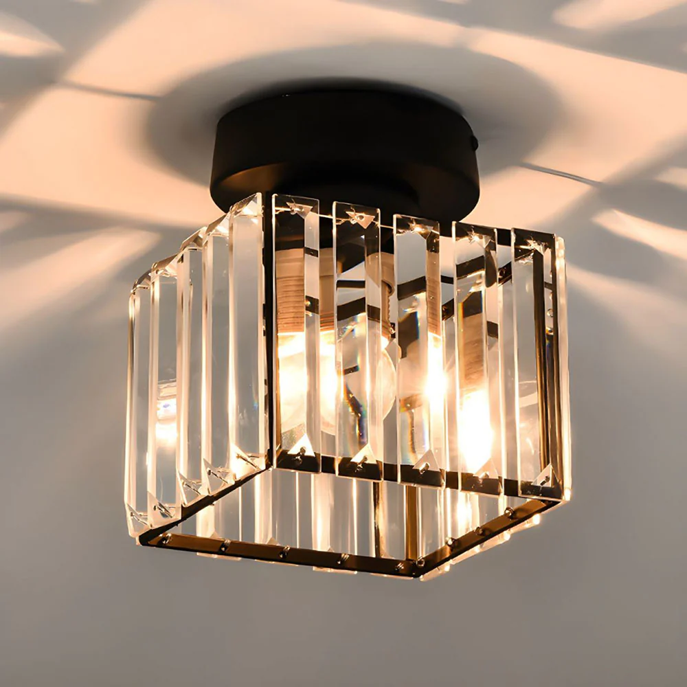 Modern Minimalist Crystal Lights