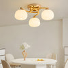 Contemporary Modern Semi-Flush Mount Ceiling Light