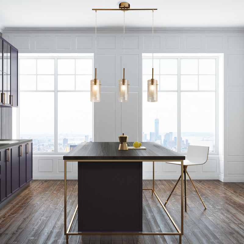 Araceli 3-Light Kitchen Island Chandelier