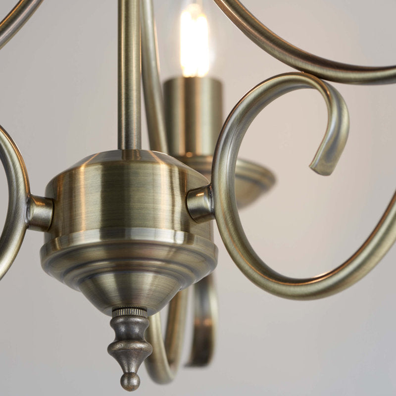 Barney 3-Light Candle Style Chandelier