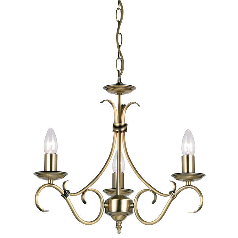 Barney 3-Light Candle Style Chandelier