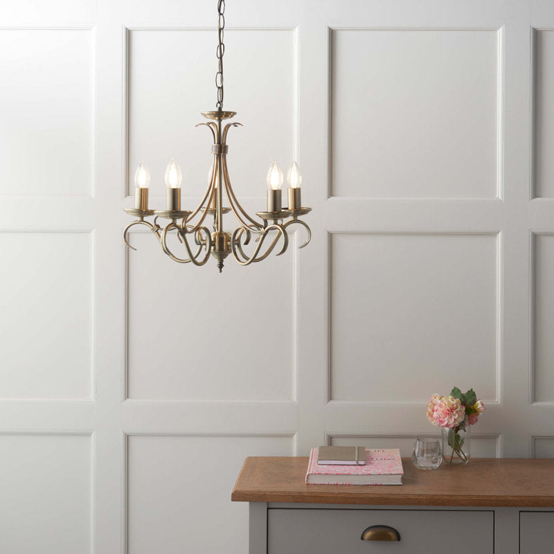 Barney 5-Light Candle Style Chandelier
