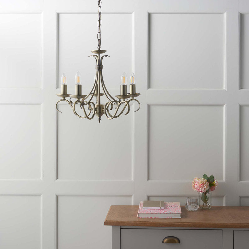 Barney 5-Light Candle Style Chandelier