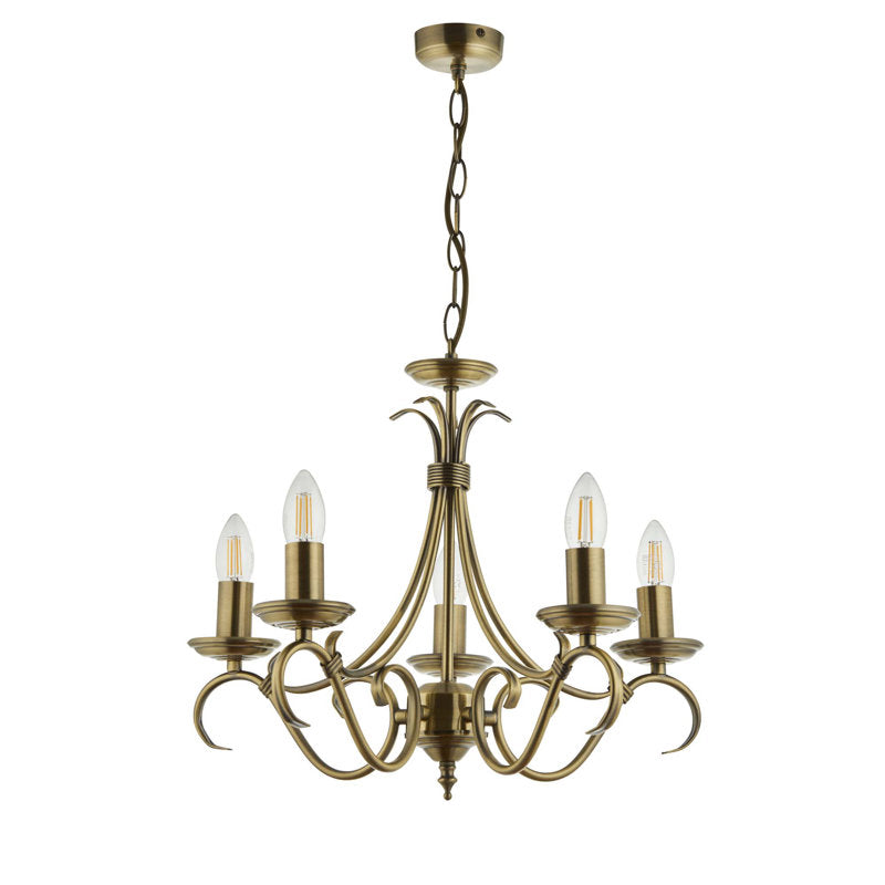 Barney 5-Light Candle Style Chandelier