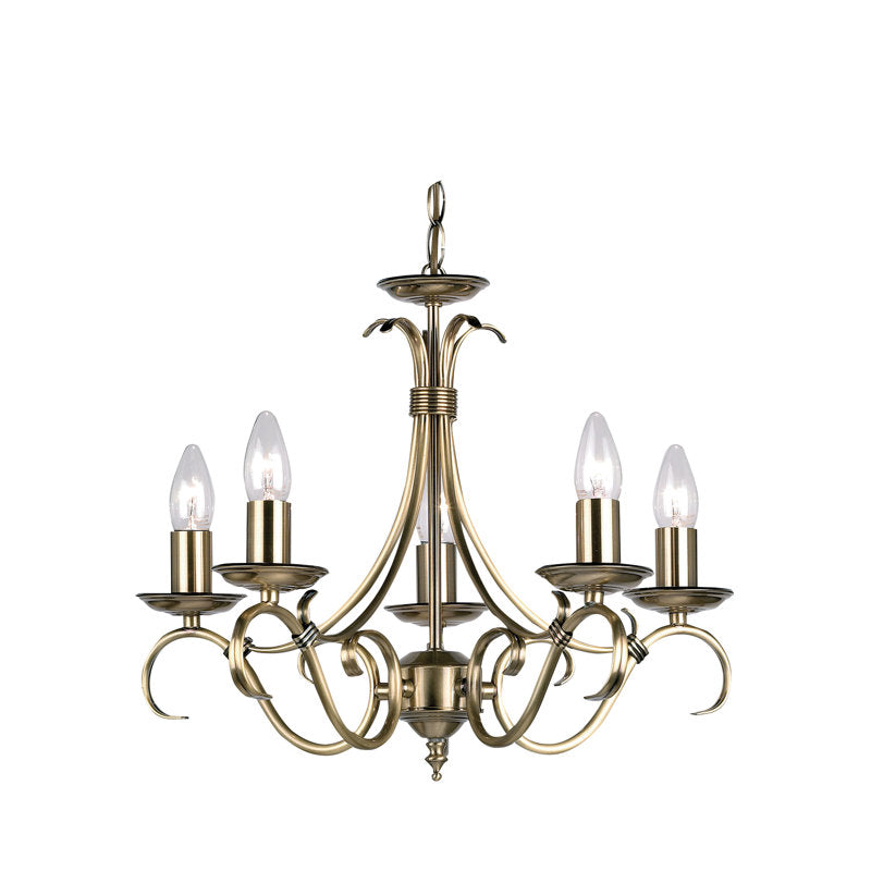 Barney 5-Light Candle Style Chandelier