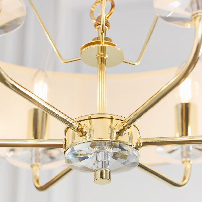 Basilia 6-Light Drum Chandelier