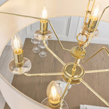 Basilia 6-Light Drum Chandelier