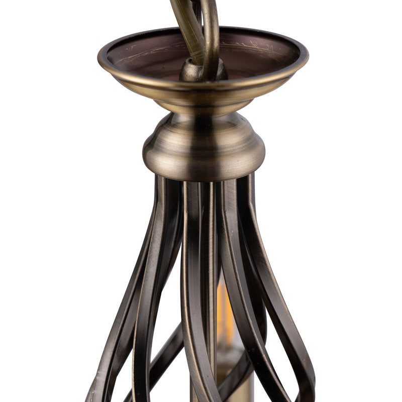 Bratton 5-Light Twist Candle Style Chandelier