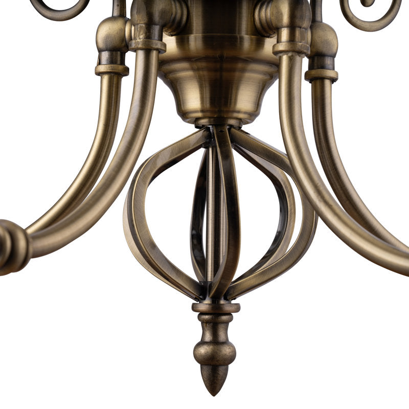 Bratton 5-Light Twist Candle Style Chandelier