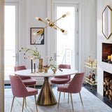 Braunste 6-Light Industrial Sputnik Chandelier