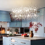Dandelion 8-Light Sputnik Crystal Chandelier