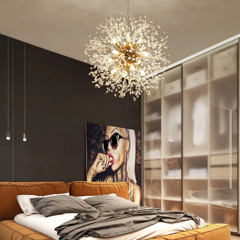 Modern Dandelion LED Lighting Pendant Lights Living Room