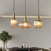 Retro Restaurant Colorfull Glass Pendant Lights Creative Living Room