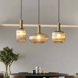 Retro Restaurant Colorfull Glass Pendant Lights Creative Living Room