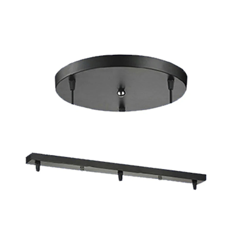 DIY Ceiling Mounted Base Canopy Plate Multi Heads Chandeliers
