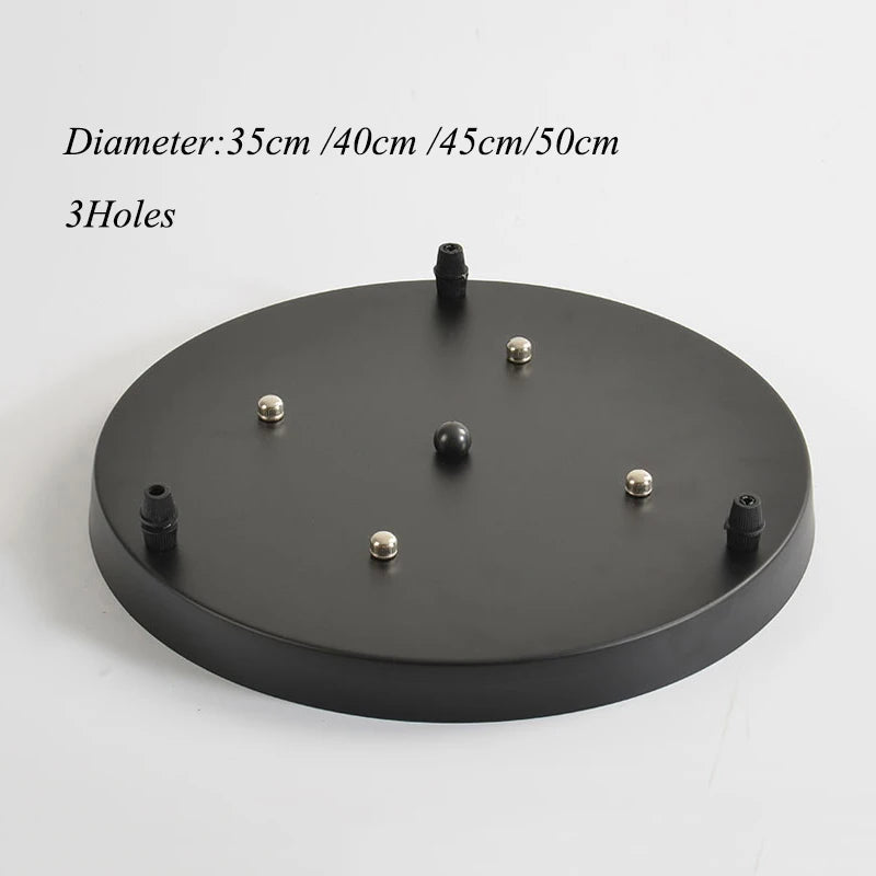 DIY Ceiling Mounted Base Canopy Plate Multi Heads Chandeliers