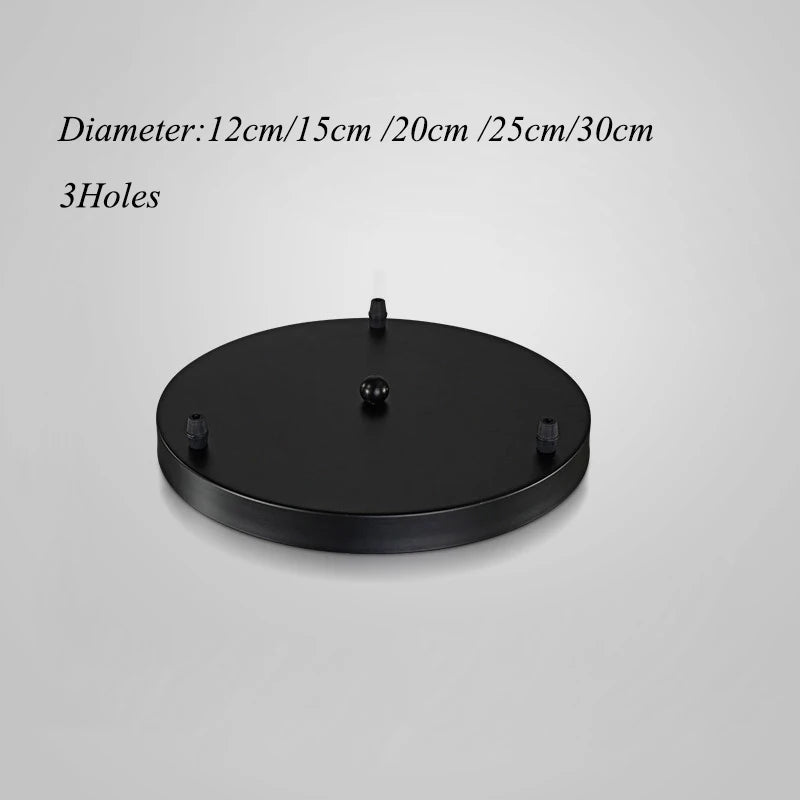DIY Ceiling Mounted Base Canopy Plate Multi Heads Chandeliers
