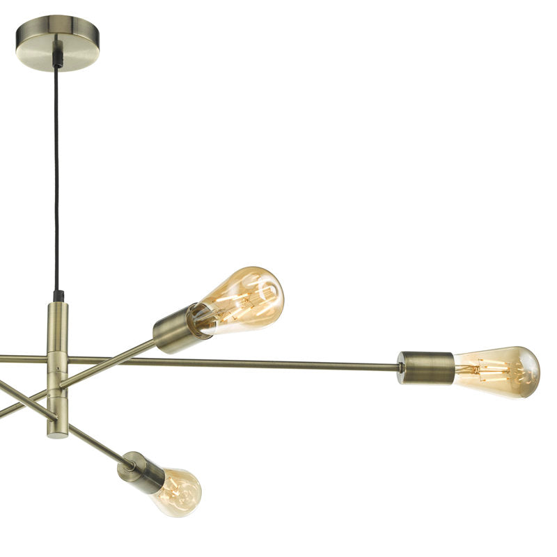 Klos 6-Light Sputnik Chandelier