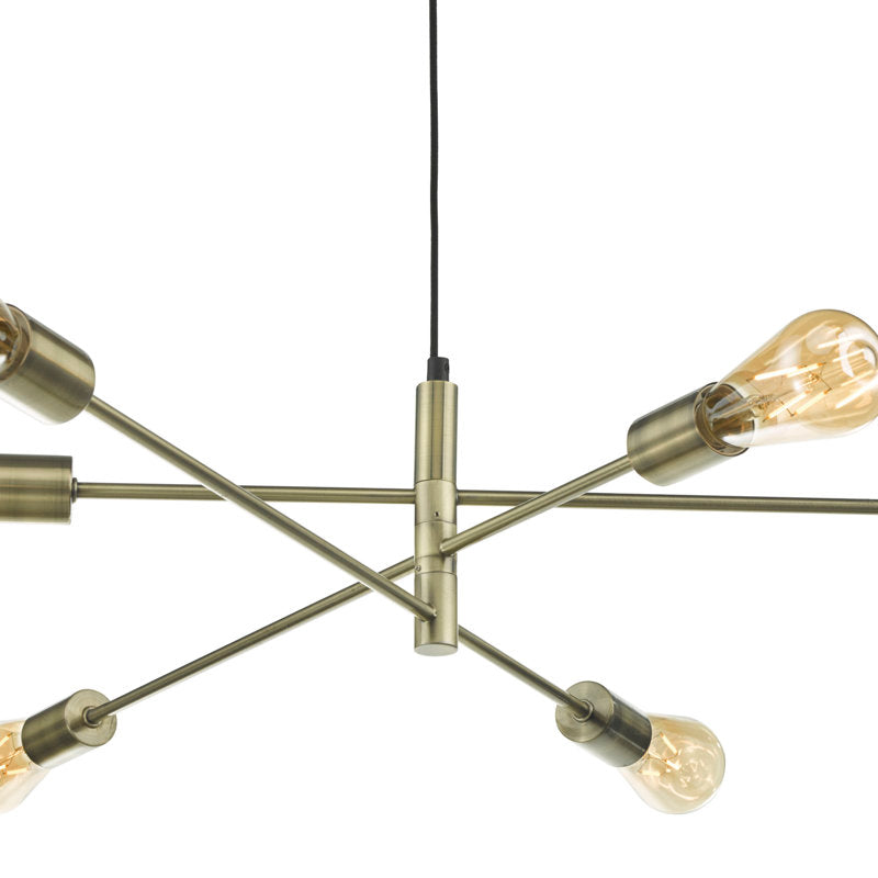 Klos 6-Light Sputnik Chandelier