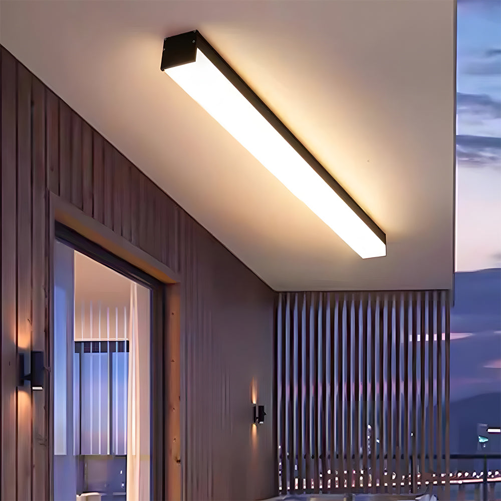 Minimalist Rectangle Flush Ceiling Lights