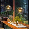 Modern Glass Globe LED Pendant Lights Kitchen Island