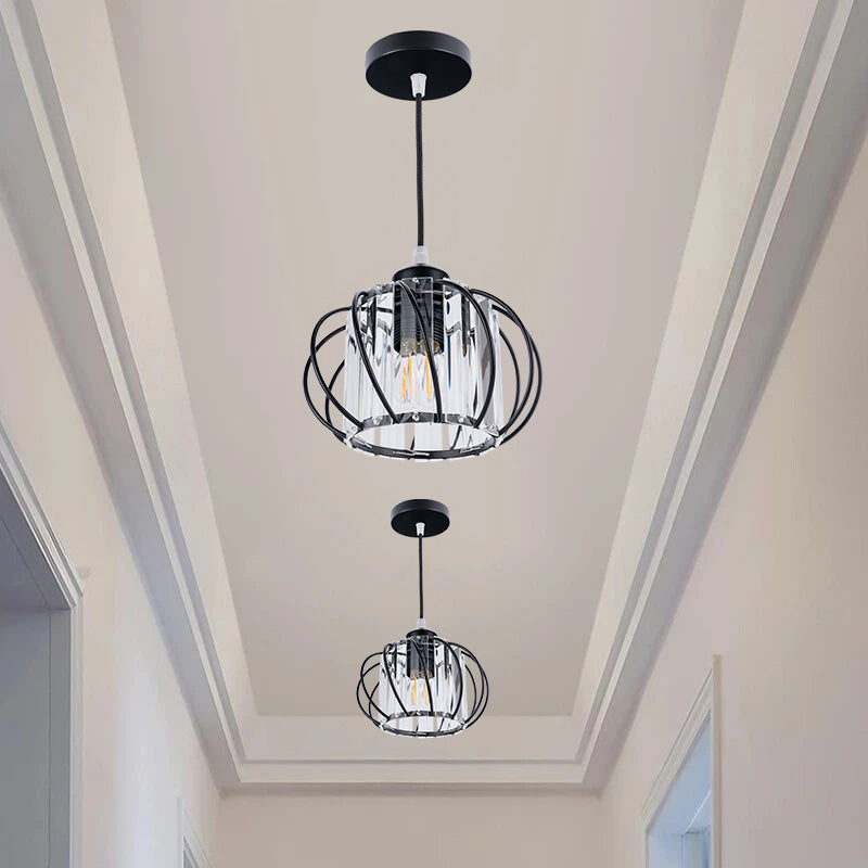 Crystal Light Fitting, Semi Flush Hallway Lights