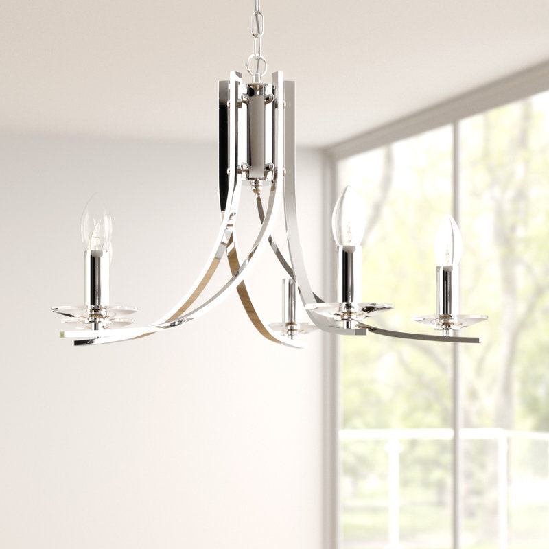 Pamelia 5-Light Candle Style Chandelier
