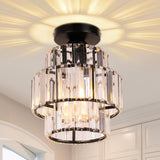 Luxury Glass Flush Mount Ceiling Light Fixture
