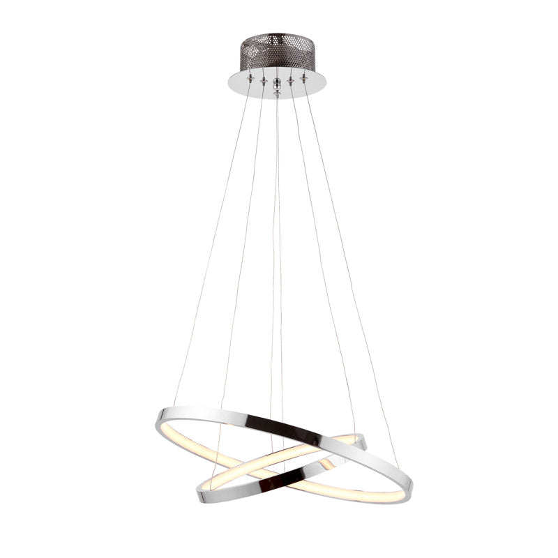 Rumbaugh 2-Light Wagon Wheel LED Chandelier