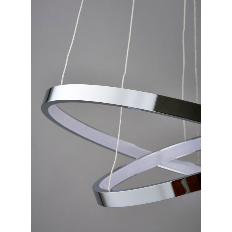 Rumbaugh 2-Light Wagon Wheel LED Chandelier