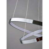 Rumbaugh 2-Light Wagon Wheel LED Chandelier