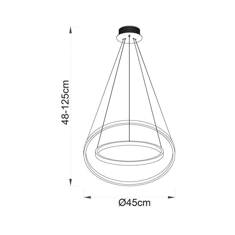 Rumbaugh 2-Light Wagon Wheel LED Chandelier