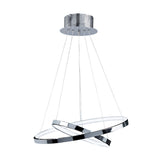Rumbaugh 2-Light Wagon Wheel LED Chandelier
