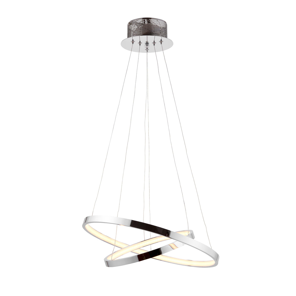 Rumbaugh 2-Light Wagon Wheel LED Chandelier