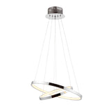 Rumbaugh 2-Light Wagon Wheel LED Chandelier