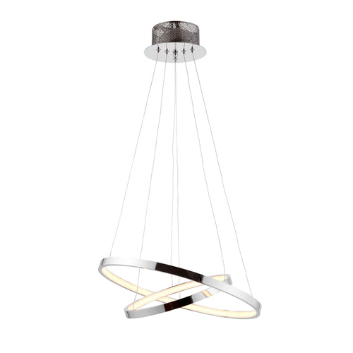 Rumbaugh 2-Light Wagon Wheel LED Chandelier